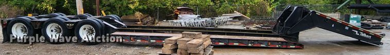 image for item MK9414 1984 Talbert T3DW-100K-HRG-RA-T1  lowboy equipment trailer