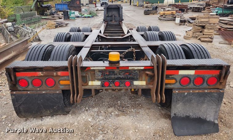 image for item MK9414 1984 Talbert T3DW-100K-HRG-RA-T1  lowboy equipment trailer