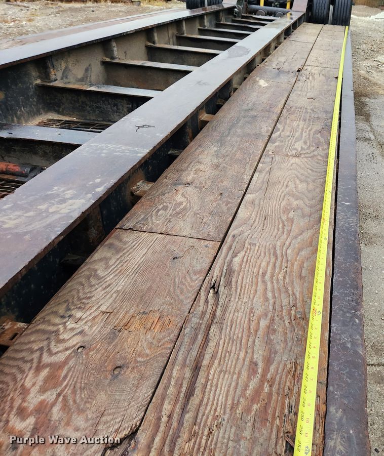 image for item MK9414 1984 Talbert T3DW-100K-HRG-RA-T1  lowboy equipment trailer