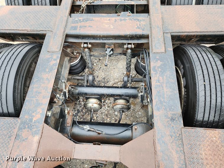 image for item MK9414 1984 Talbert T3DW-100K-HRG-RA-T1  lowboy equipment trailer