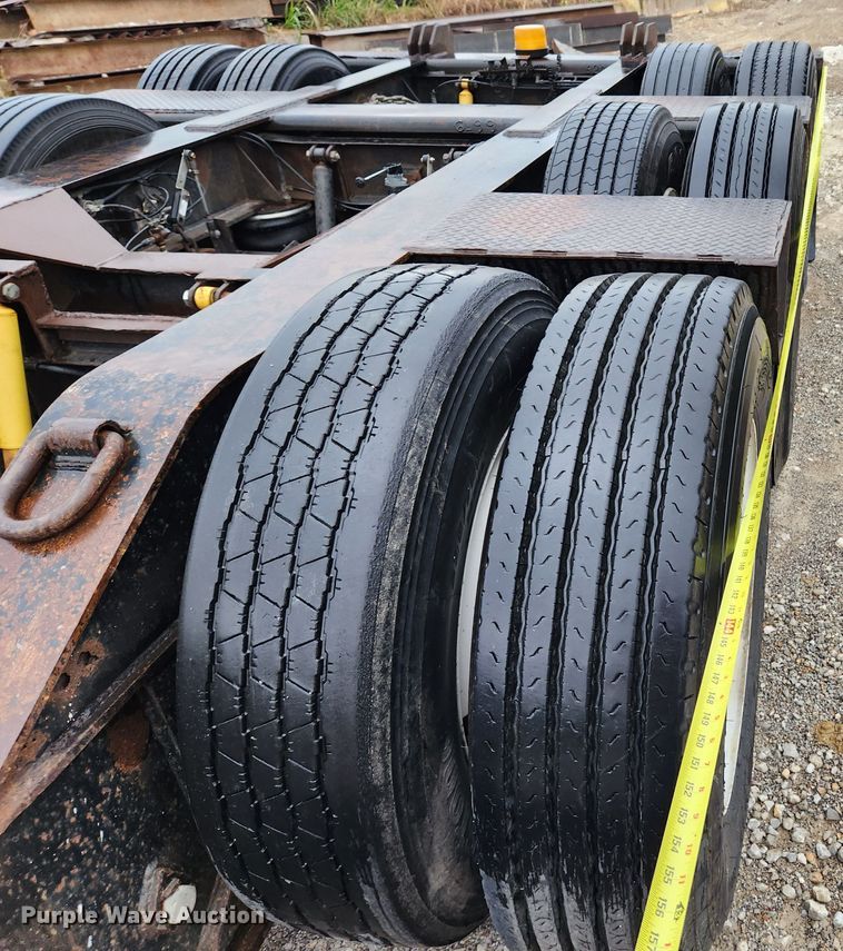 image for item MK9414 1984 Talbert T3DW-100K-HRG-RA-T1  lowboy equipment trailer