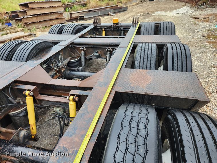 image for item MK9414 1984 Talbert T3DW-100K-HRG-RA-T1  lowboy equipment trailer