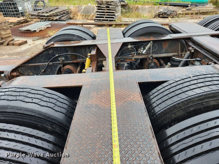 image for item MK9414 1984 Talbert T3DW-100K-HRG-RA-T1  lowboy equipment trailer