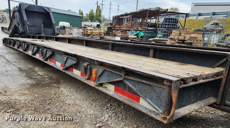 image for item MK9414 1984 Talbert T3DW-100K-HRG-RA-T1  lowboy equipment trailer
