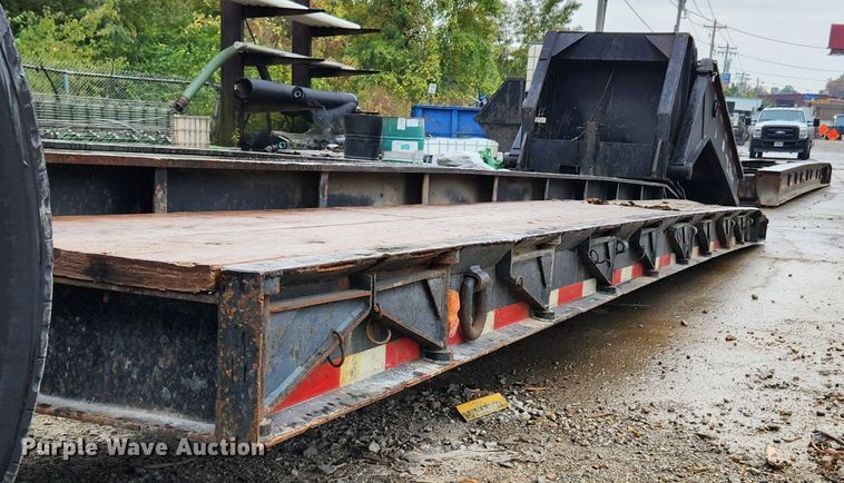 image for item MK9414 1984 Talbert T3DW-100K-HRG-RA-T1  lowboy equipment trailer