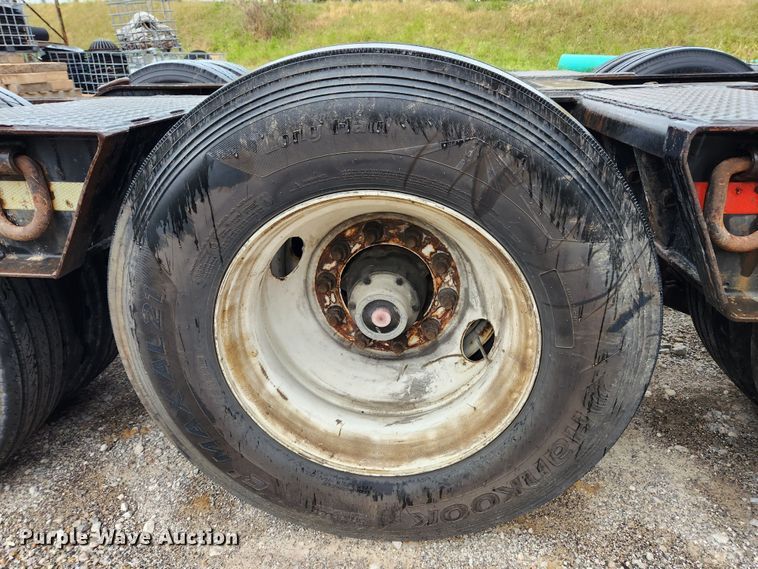 image for item MK9414 1984 Talbert T3DW-100K-HRG-RA-T1  lowboy equipment trailer