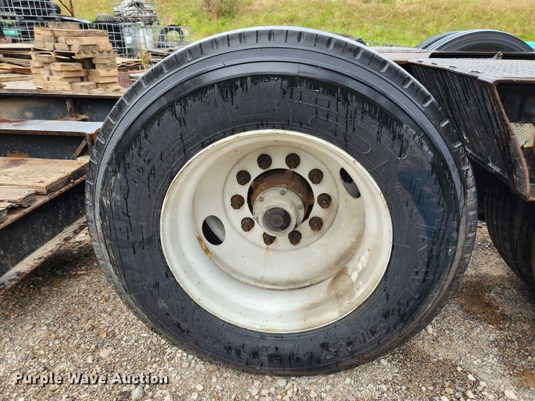 image for item MK9414 1984 Talbert T3DW-100K-HRG-RA-T1  lowboy equipment trailer