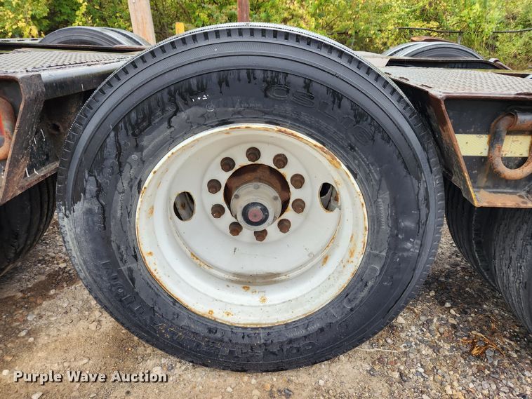 image for item MK9414 1984 Talbert T3DW-100K-HRG-RA-T1  lowboy equipment trailer