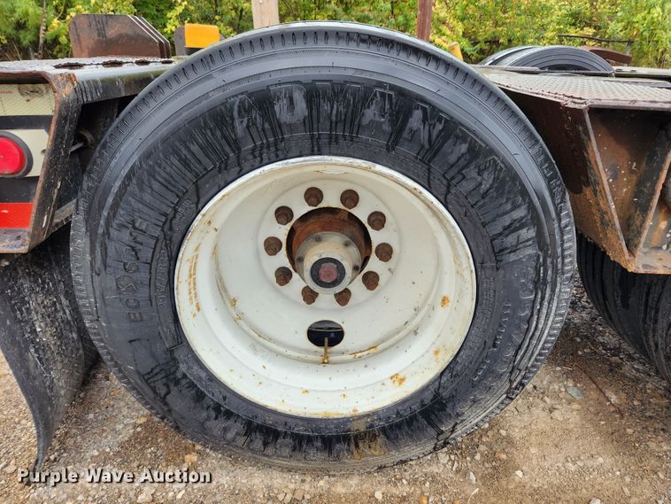 image for item MK9414 1984 Talbert T3DW-100K-HRG-RA-T1  lowboy equipment trailer