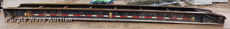 image for item MK9414 1984 Talbert T3DW-100K-HRG-RA-T1  lowboy equipment trailer
