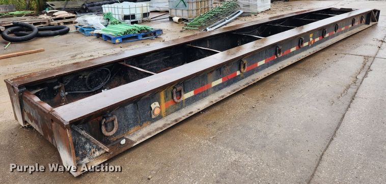 image for item MK9414 1984 Talbert T3DW-100K-HRG-RA-T1  lowboy equipment trailer