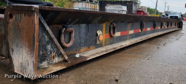 image for item MK9414 1984 Talbert T3DW-100K-HRG-RA-T1  lowboy equipment trailer