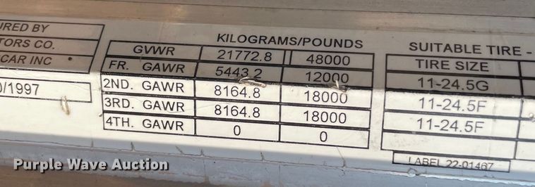 image for item MR9413 1998 Peterbilt 377  dump truck