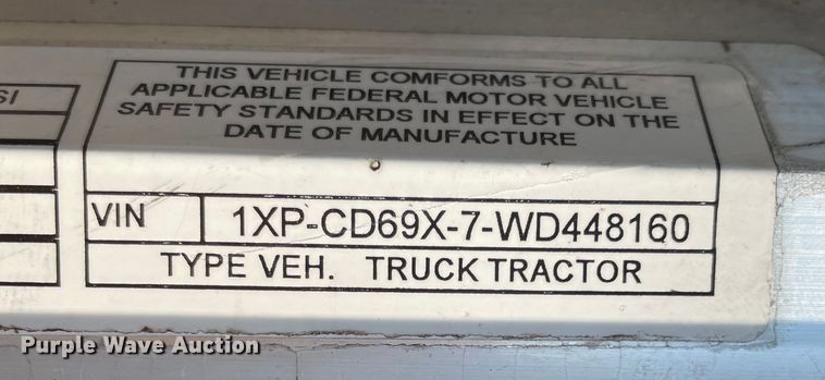 image for item MR9413 1998 Peterbilt 377  dump truck