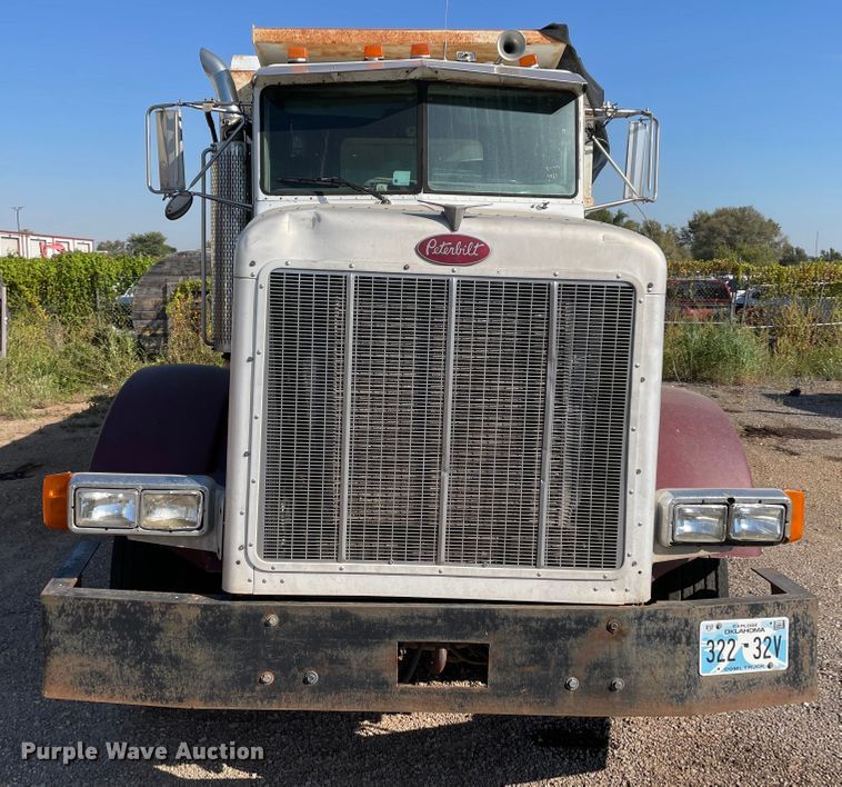 image for item MR9414 1989 Peterbilt 378  dump truck