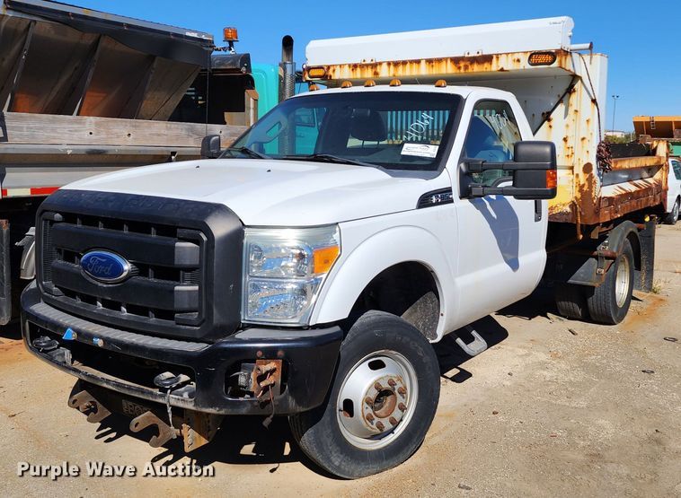 image for item DC6183 2011 Ford F350 Super Duty XL  dump bed pickup truck
