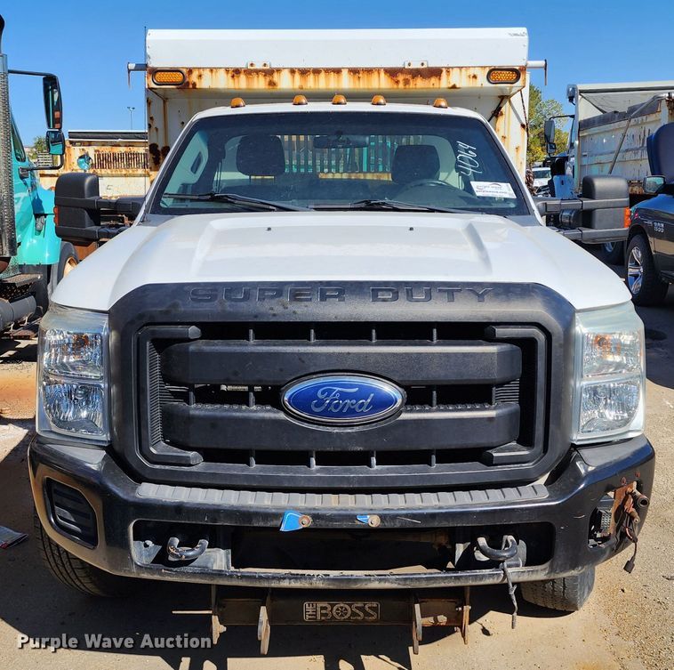 image for item DC6183 2011 Ford F350 Super Duty XL  dump bed pickup truck