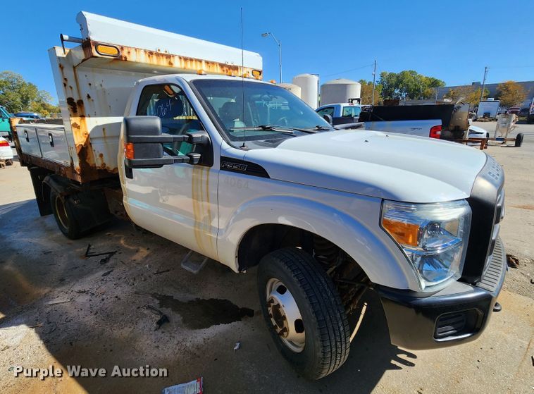 image for item DC6183 2011 Ford F350 Super Duty XL  dump bed pickup truck