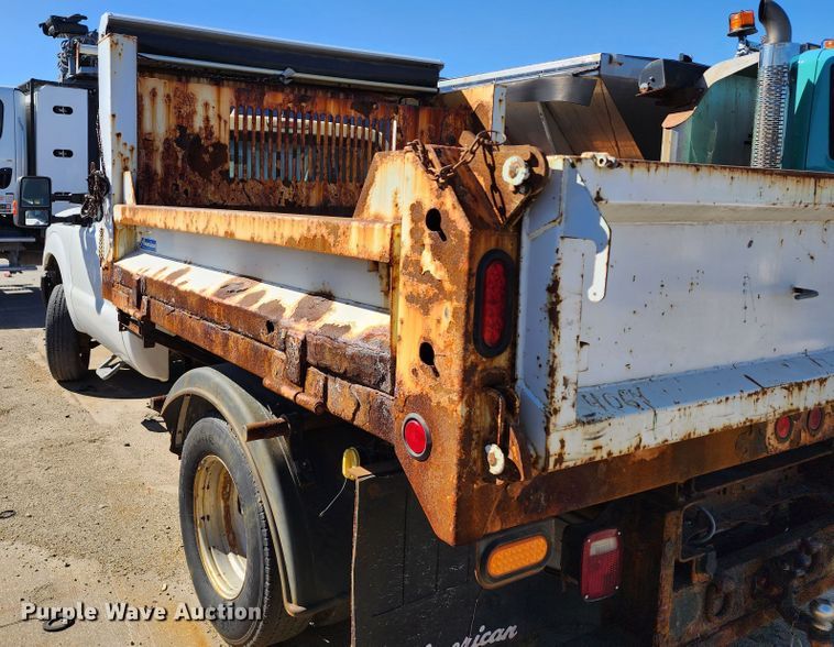 image for item DC6183 2011 Ford F350 Super Duty XL  dump bed pickup truck