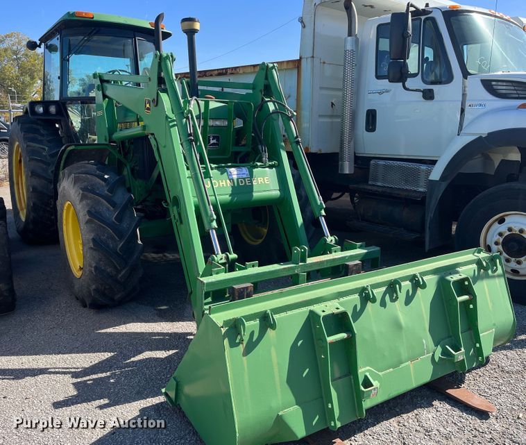 image for item DC6204 1991 John Deere 3155  MFWD tractor