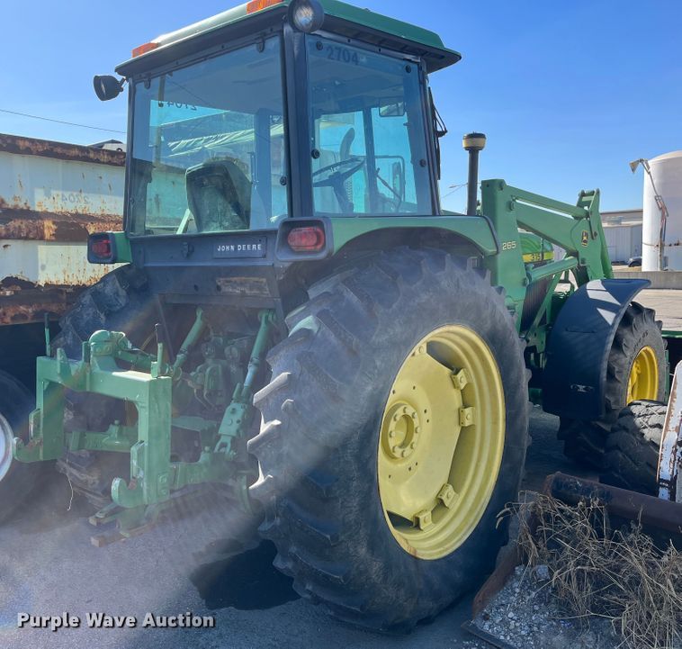 image for item DC6204 1991 John Deere 3155  MFWD tractor