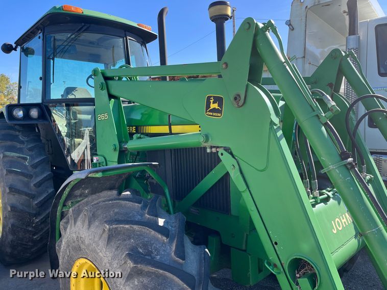 image for item DC6204 1991 John Deere 3155  MFWD tractor