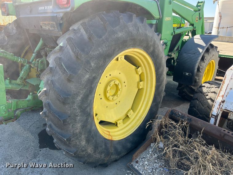 image for item DC6204 1991 John Deere 3155  MFWD tractor