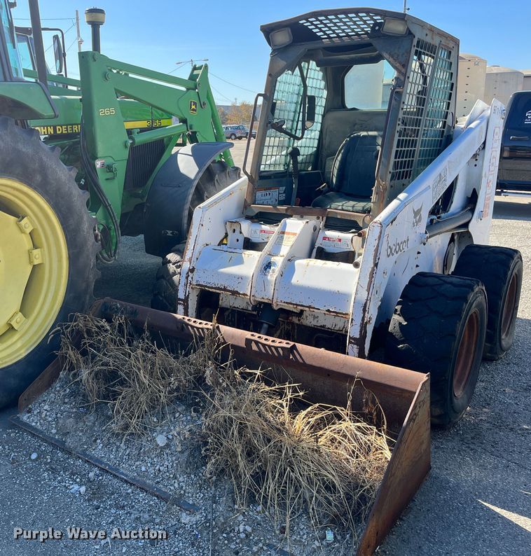 image for item DC6205 1997 Bobcat 863  skid steer loader