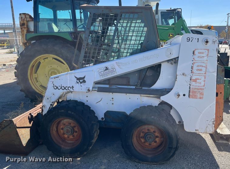 image for item DC6205 1997 Bobcat 863  skid steer loader