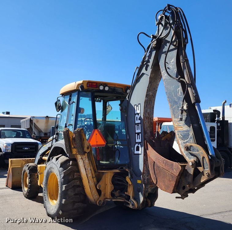 image for item DC6214 2012 John Deere 410J  backhoe