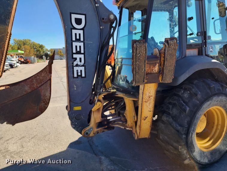 image for item DC6214 2012 John Deere 410J  backhoe