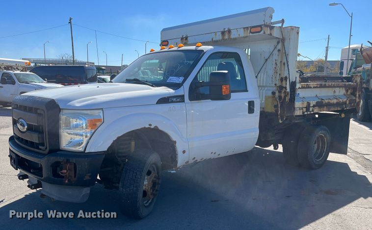 image for item DC6225 2011 Ford F350 Super Duty XL  dump bed pickup truck