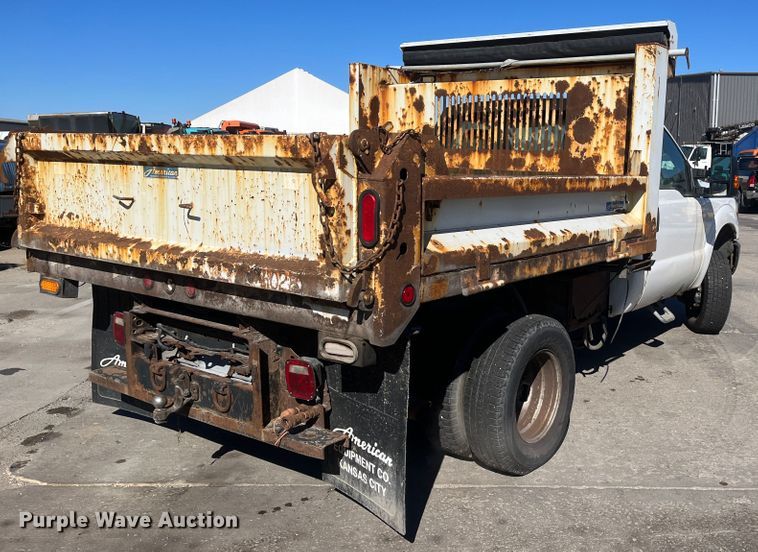 image for item DC6225 2011 Ford F350 Super Duty XL  dump bed pickup truck