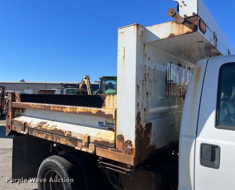 image for item DC6225 2011 Ford F350 Super Duty XL  dump bed pickup truck