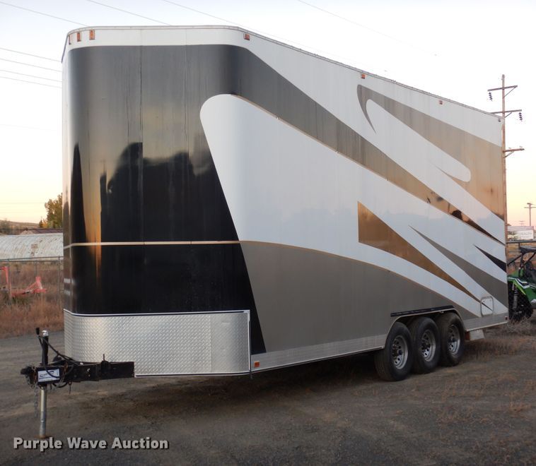 image for item DF8175 2010  Stacker enclosed cargo trailer with lift