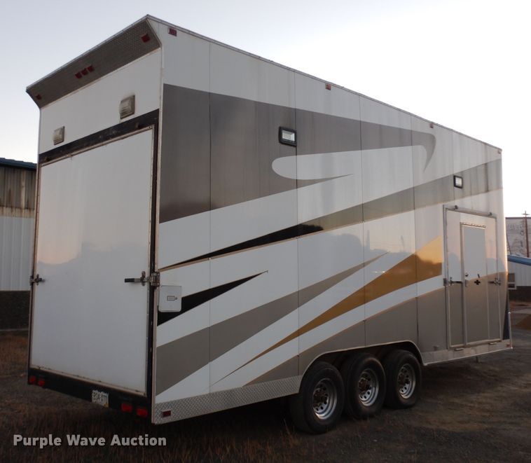 image for item DF8175 2010  Stacker enclosed cargo trailer with lift
