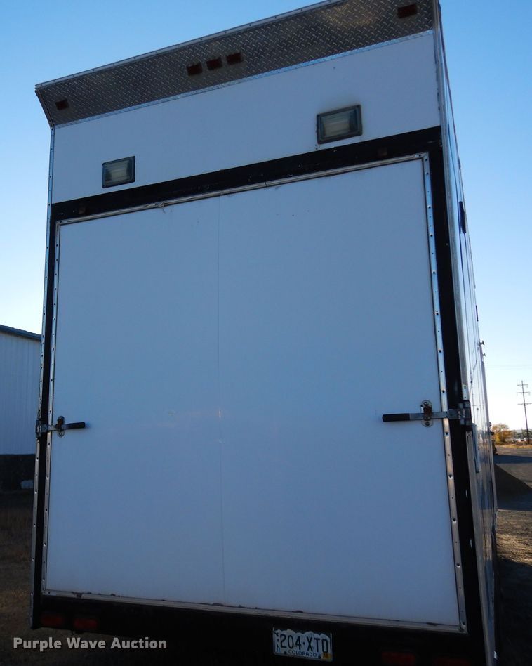 image for item DF8175 2010  Stacker enclosed cargo trailer with lift