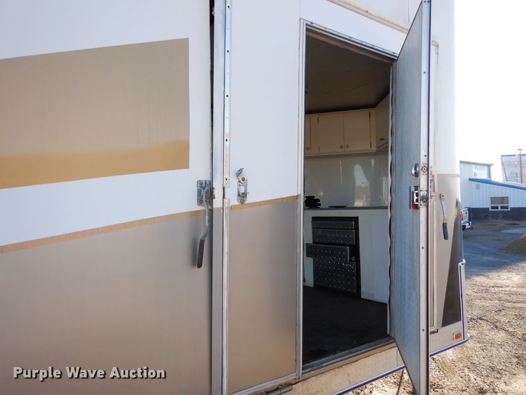 image for item DF8175 2010  Stacker enclosed cargo trailer with lift