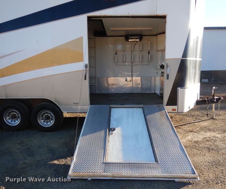 image for item DF8175 2010  Stacker enclosed cargo trailer with lift