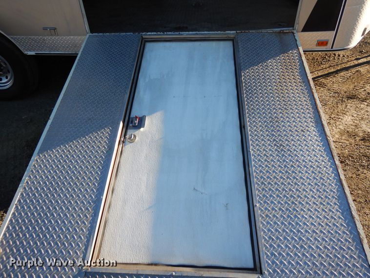image for item DF8175 2010  Stacker enclosed cargo trailer with lift