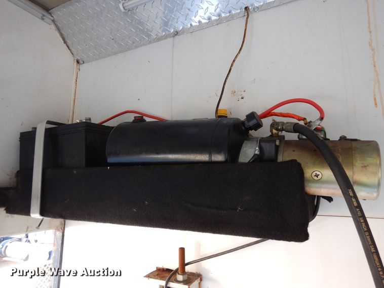 image for item DF8175 2010  Stacker enclosed cargo trailer with lift