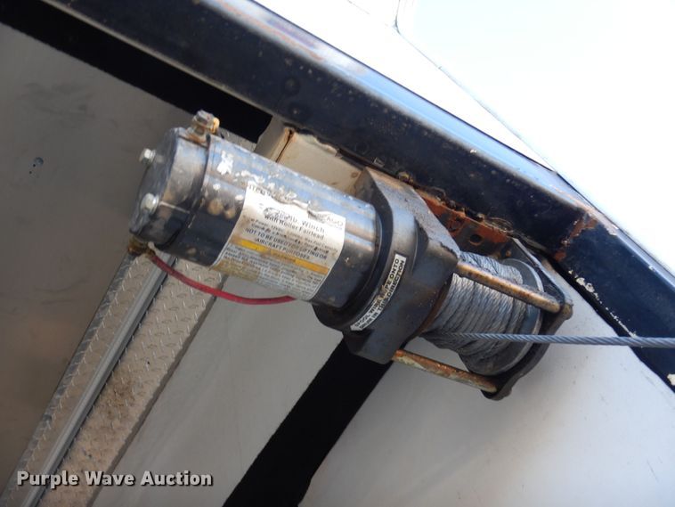 image for item DF8175 2010  Stacker enclosed cargo trailer with lift