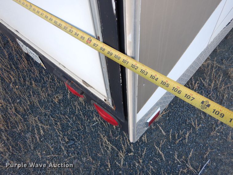 image for item DF8175 2010  Stacker enclosed cargo trailer with lift