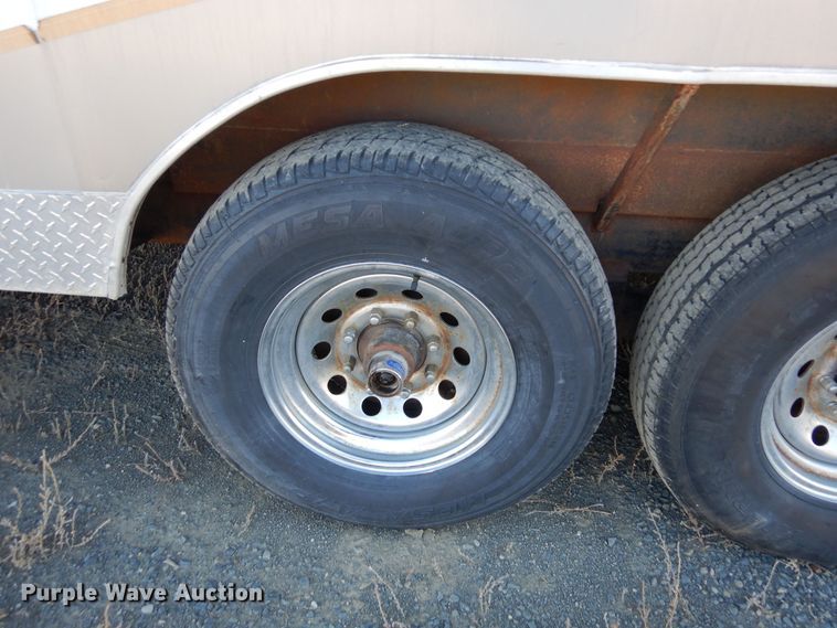 image for item DF8175 2010  Stacker enclosed cargo trailer with lift