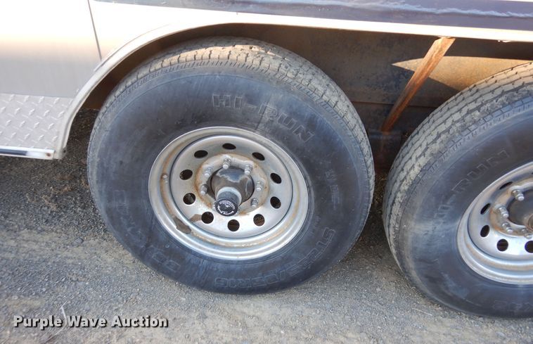 image for item DF8175 2010  Stacker enclosed cargo trailer with lift