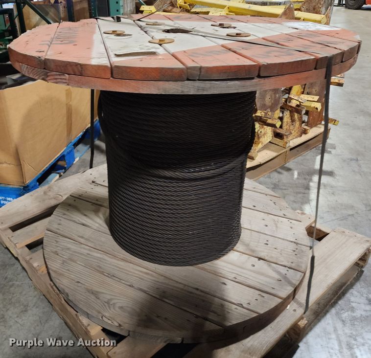 image for item DM4750 5/8" steel cable spool