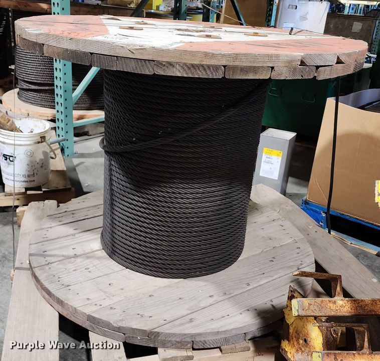 image for item DM4750 5/8" steel cable spool
