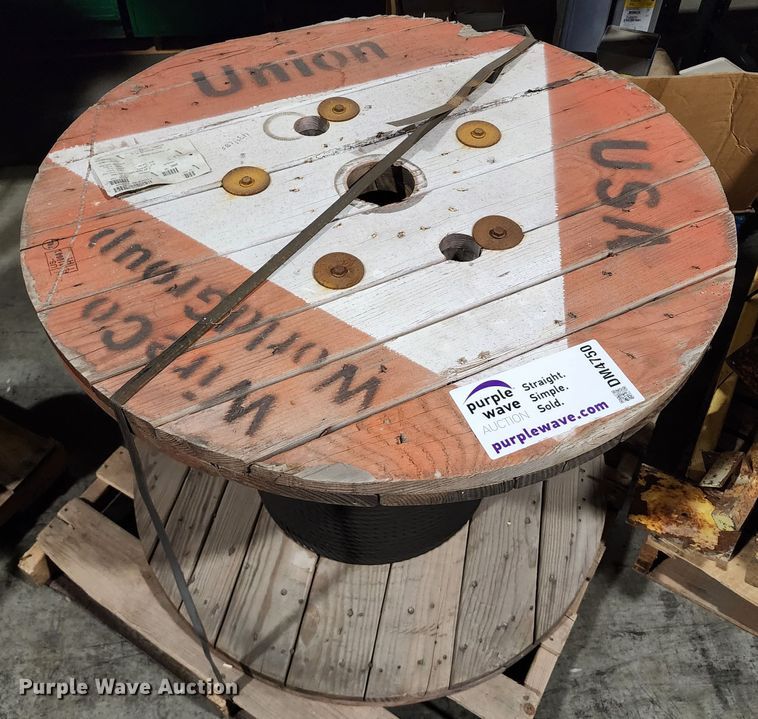 image for item DM4750 5/8" steel cable spool