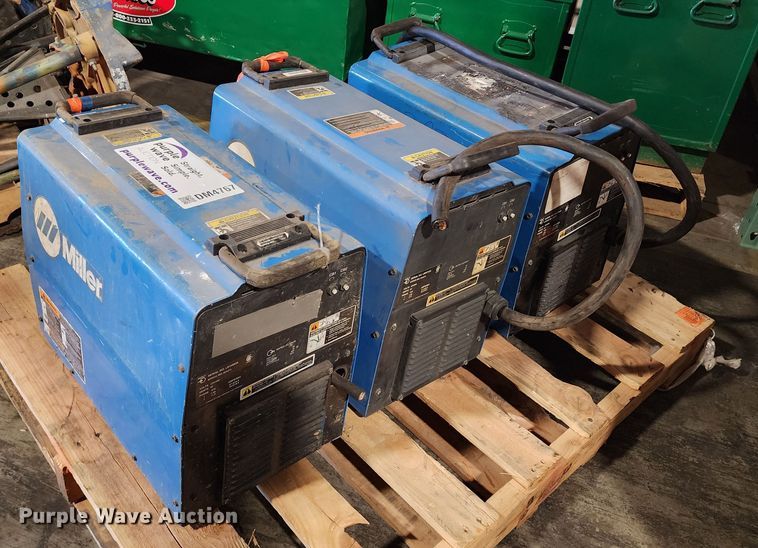 (3) Miller XMT 304CC welders in Kansas City, MO Item DM4767 sold Purple Wave