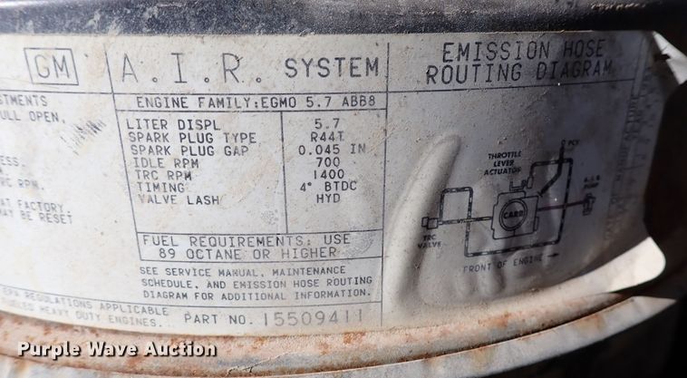 image for item DN6904 1984 Chevrolet C60  grain truck